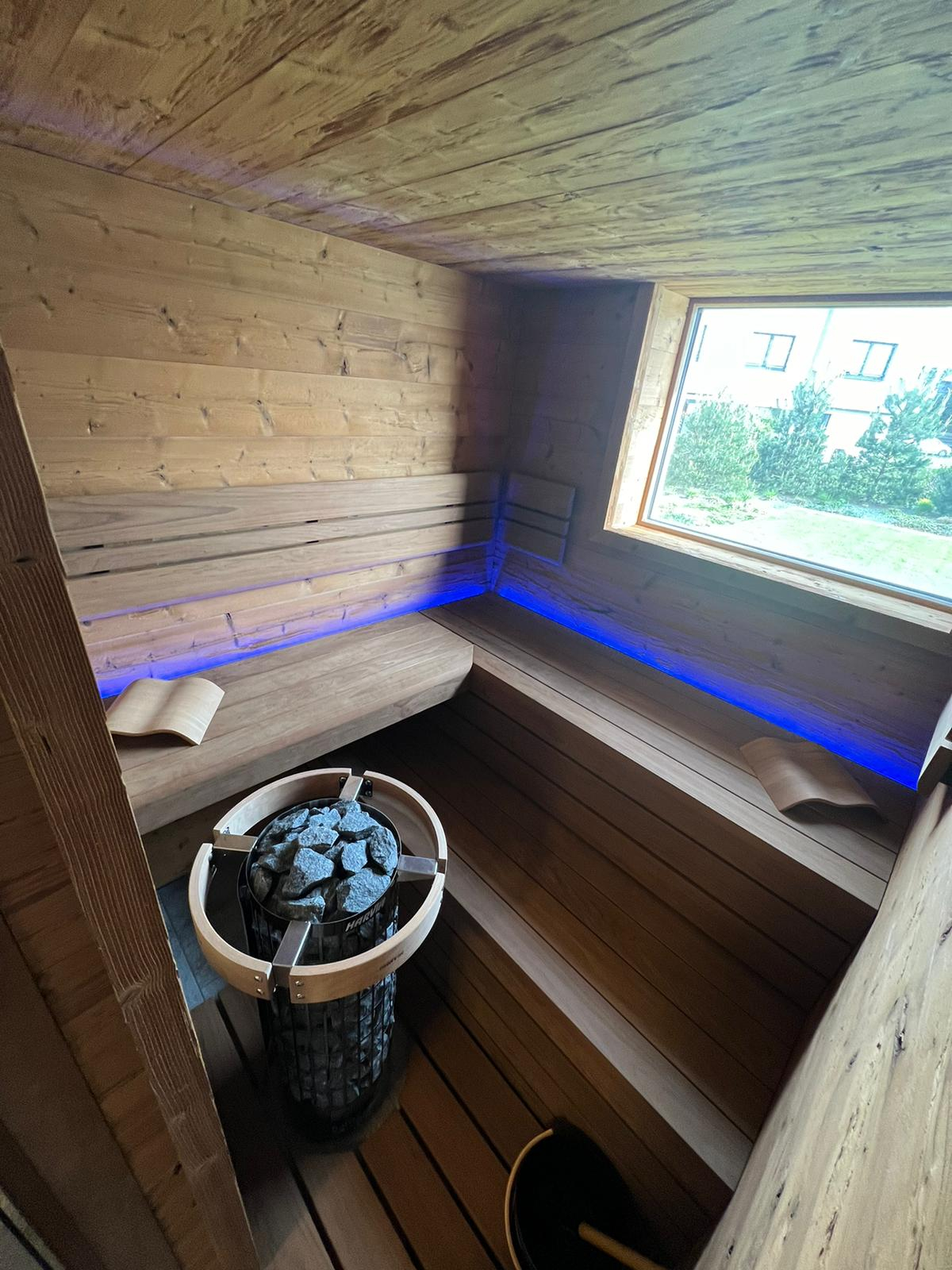 Fínska sauna, Gold Dark Hradec Králové	